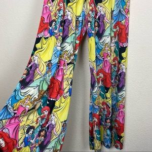 RARE Disney boutique princess palazzo wide pants M